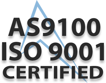 AS9100 ISO 9001 Certified Logo